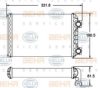 MACK 3543K0762 Heat Exchanger, interior heating